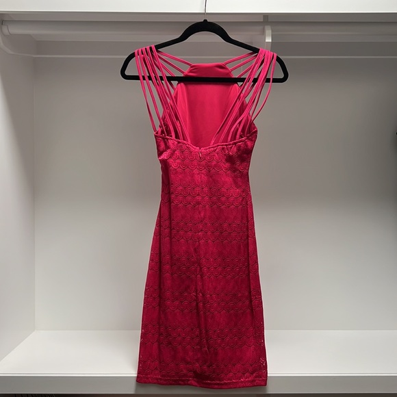 Brand is Mystic from LA. Lower cut back with straps to add accent in the back - Picture 2 of 2